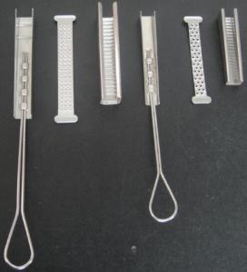 China Stainless steel Drop Wire Clamp used for support cables and wires wholesale