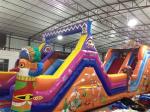 Classic Indian Inflatable Obstacle Courses , Outdoor Inflatable Sport Games