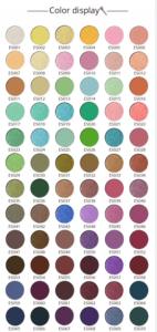 China ODM Pressed Glitter Singles Highly Pigmented Eyeshadow For Dark Skin wholesale