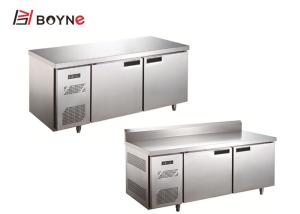 China Commercial Undercounter Refrigerator Freezer 2 Door Self - Closing Energy Saving -12°C~-18°C on sale
