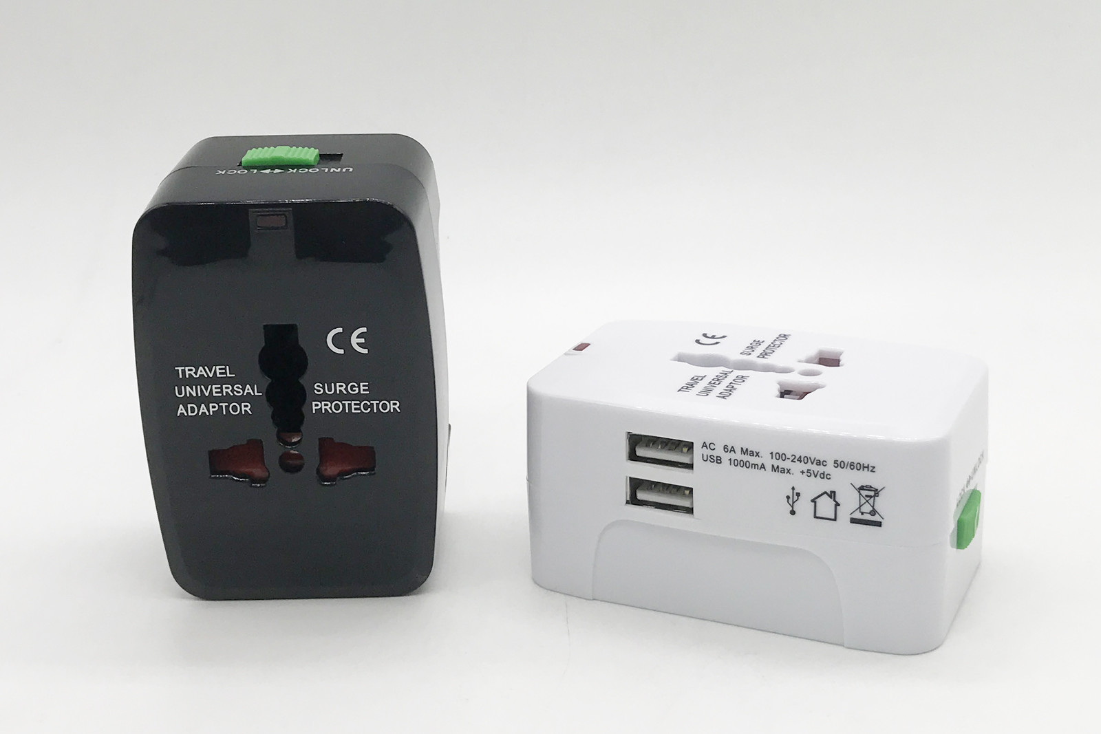Dual Usb Worldwide Universal Travel Chargers