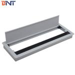 conference table pop up cable cubby aluminum alloy drommet box