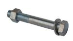 Stainless Steel Nuts And Bolts / High Tensile Bolts 40Cr Material Grade